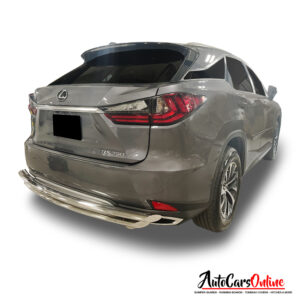 Vanguard Offroad Rear Bumper Guard Double Layer for a 2016-2023 Lexus RX350/450h (Includes F Sport Models)