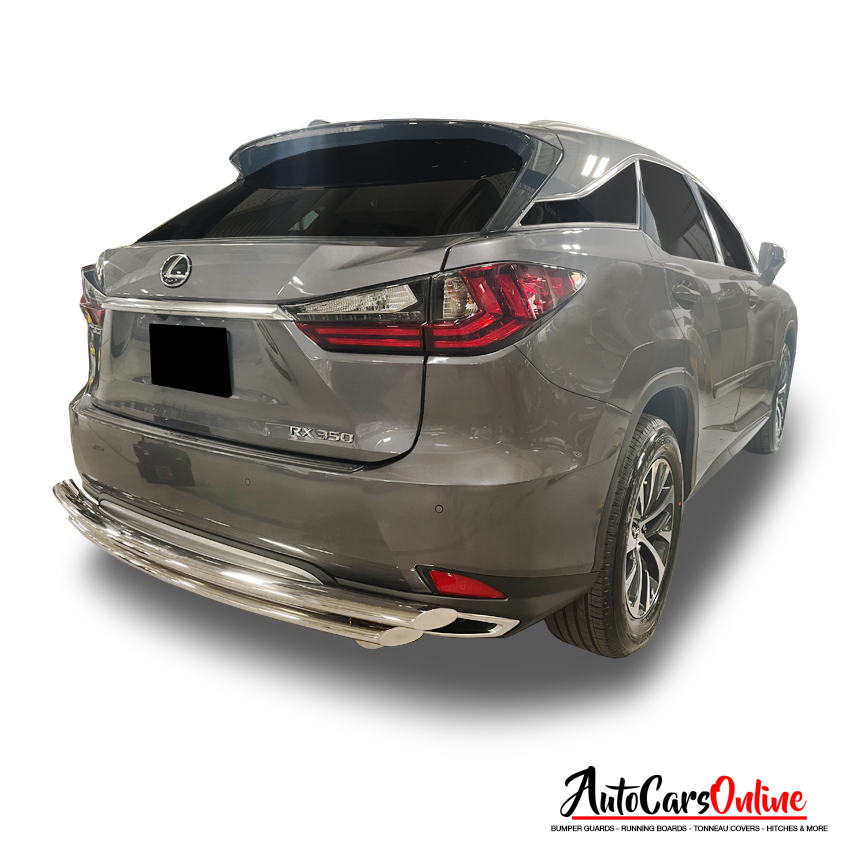 Vanguard Offroad Rear Bumper Guard Double Layer for a 2016-2023 Lexus RX350/450h (Includes F Sport Models)