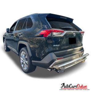 Vanguard Offroad Rear Bumper Guard Double Layer for a Mercedes Benz ML350