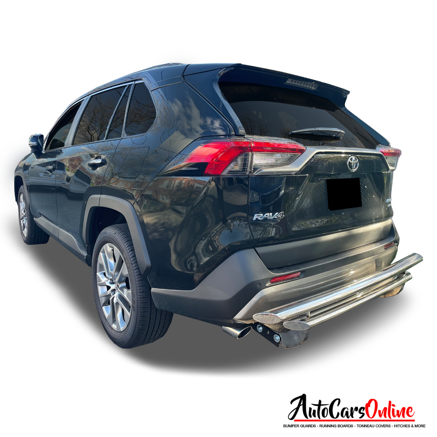 Vanguard Offroad Rear Bumper Guard Double Layer for a Mercedes Benz ML350