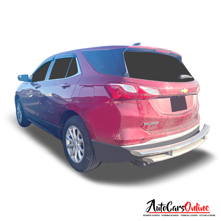 Vanguard Offroad Rear Bumper Guard Double Layer for a 2010-2017 Chevy Equinox / GMC Terrain
