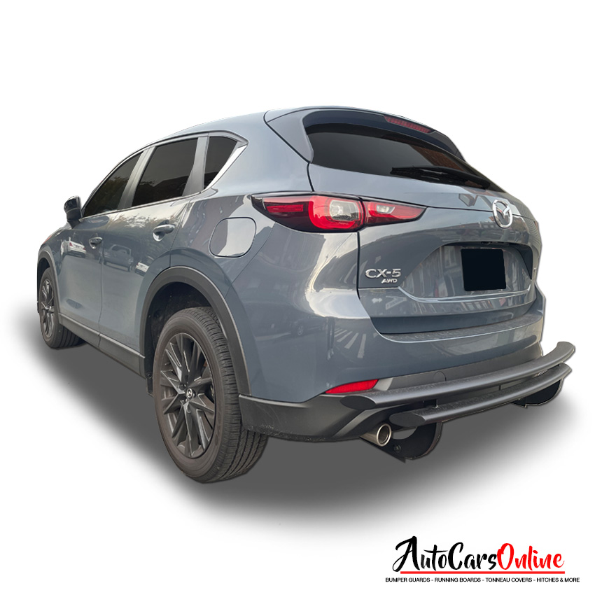 Vanguard Offroad Rear Bumper Guard Double Layer for a 2016-2023 Mazda CX-5