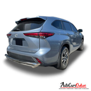Vanguard Offroad Rear Bumper Guard Double Layer for a 2020-2023 Toyota Highlander