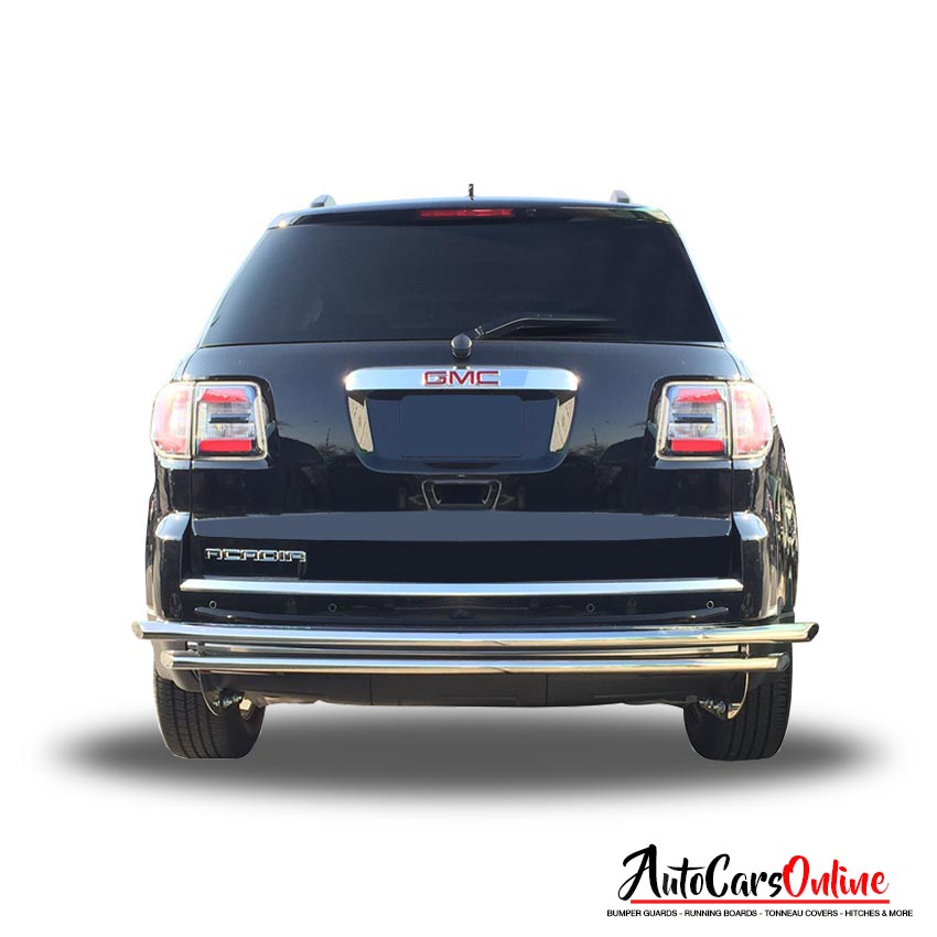 Vanguard Offroad Rear Bumper Guard Double Layer for a 2007-2016 GMC Acadia