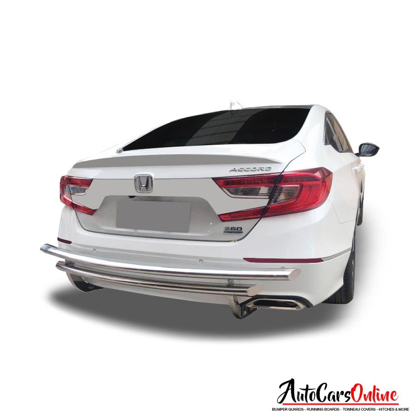 Vanguard Offroad Rear Bumper Guard Double Layer for a 2013-2017 Honda Accord