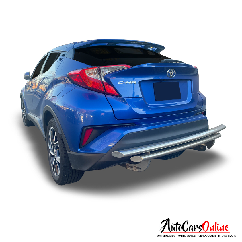 Vanguard Offroad Rear Bumper Guard Double Layer for a 2018-2023 Toyota CHR