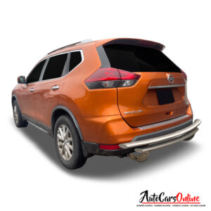 Vanguard Offroad Rear Bumper Guard Double Layer for a 2014-2020 Nissan Rogue