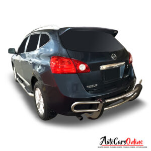 Vanguard Offroad Rear Bumper Guard Double Pipe for a 2008-2013 Nissan Rogue